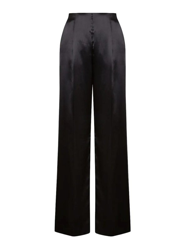 ALBERTA FERRETTI: Pantalones casual - Pantalón Casual - Negro