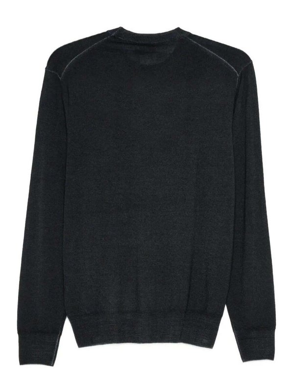ALTEA: crew necks online - Long Sleeve Crew-Neck Sweater