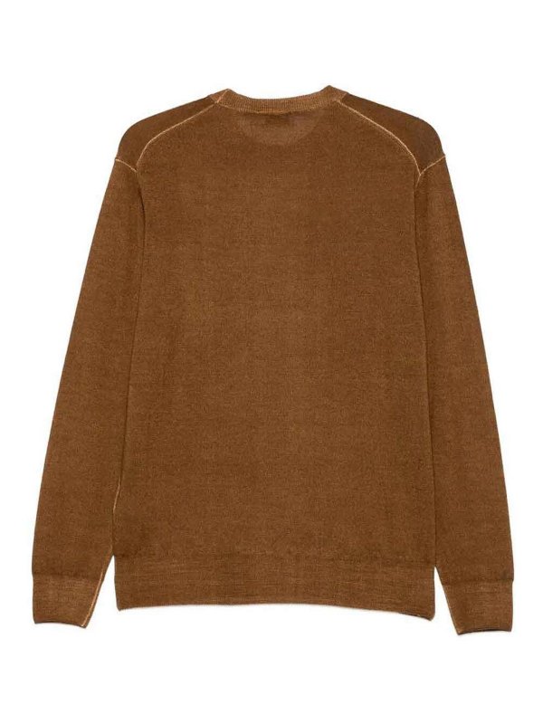 ALTEA: crew necks online - Long Sleeve Crew-Neck Sweater