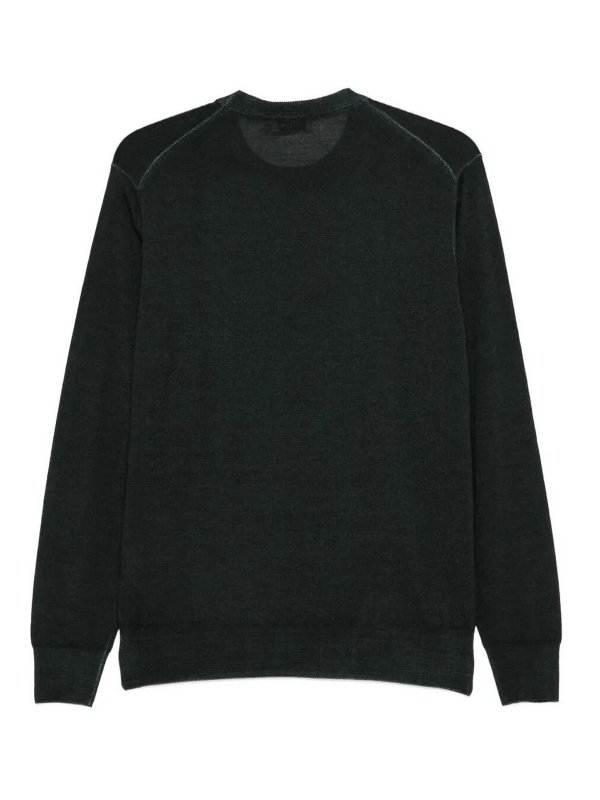 ALTEA: crew necks online - Long Sleeve Crew-Neck Sweater