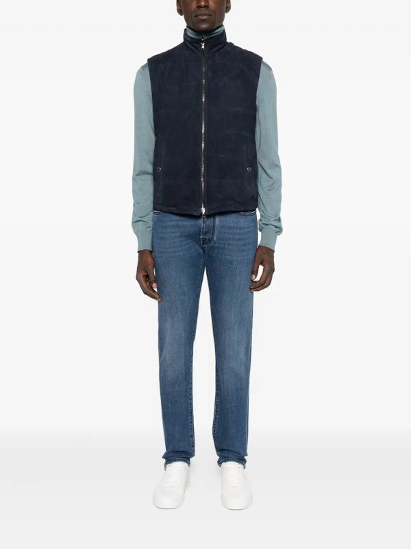 BARBA NAPOLI: Westen online - Weste - Blau