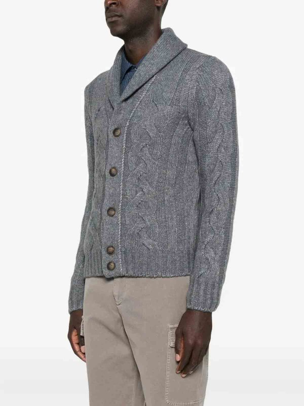 BARBA NAPOLI buy online Cardigan - Gris