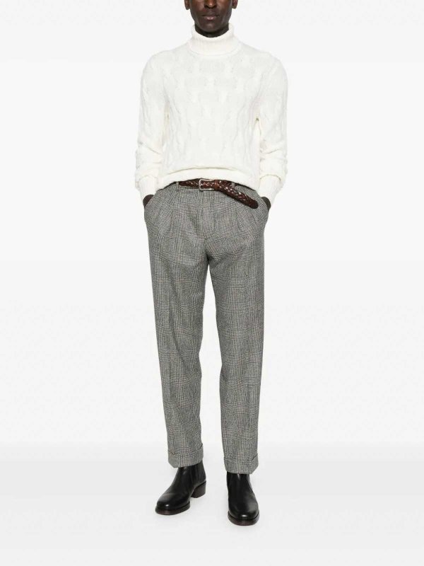 BARBA NAPOLI: maglia collo rotondo online - Maglione scollo a tartaruga