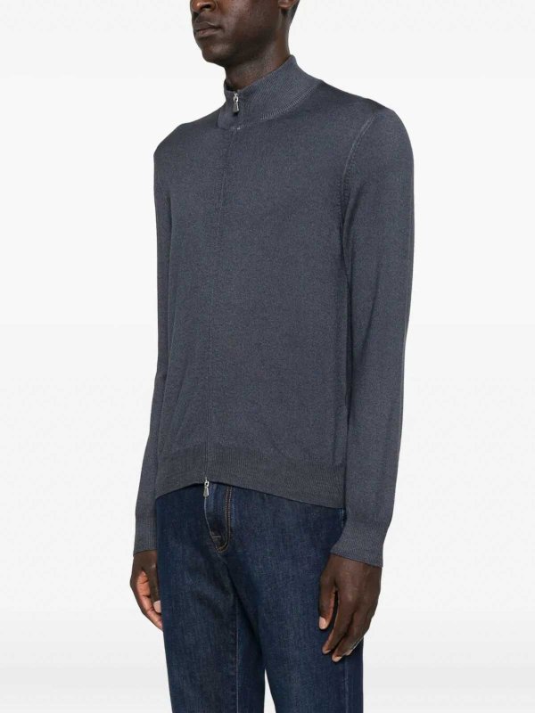 Cardigan - Gris shop online: BARBA NAPOLI