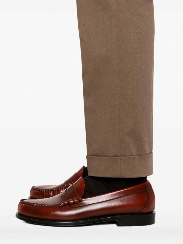 カジュアルパンツ - ブラウン shop online: BARBA NAPOLI