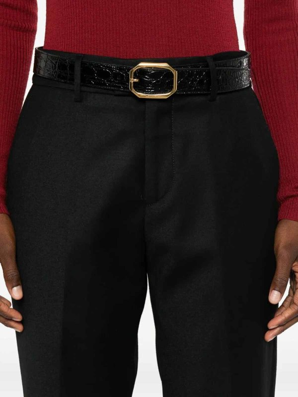 The Best Shops BERWICH: カジュアルトラウザー - カジュアルパンツ - 黒