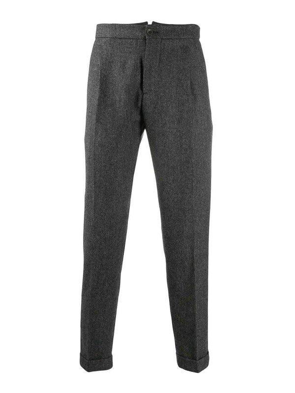 BERWICH: pantaloni shorts - Pantaloni in forma rilassati