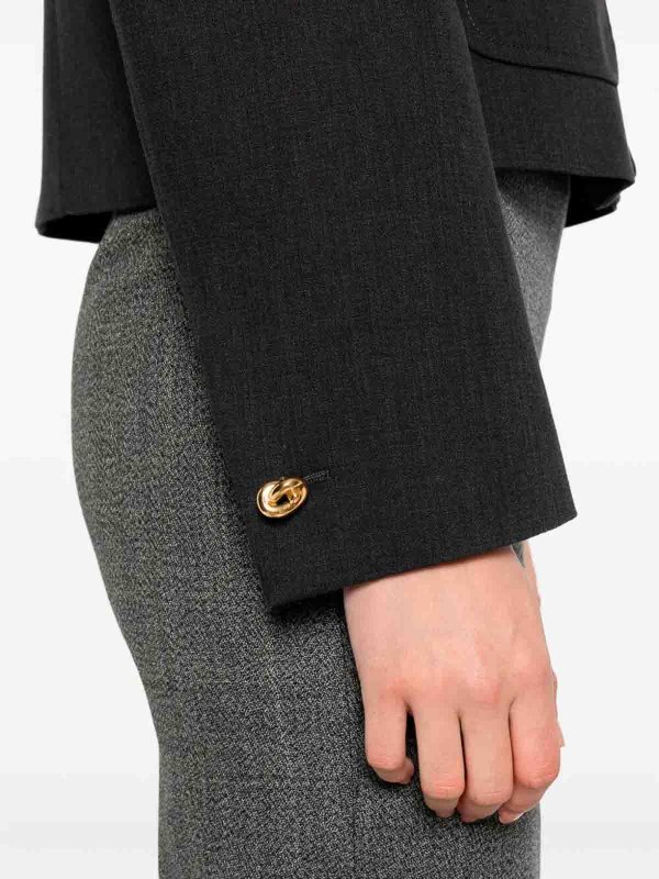 The Best Shops BOTTEGA VENETA: Chaquetas casual - Chaqueta Casual - Gris Oscuro