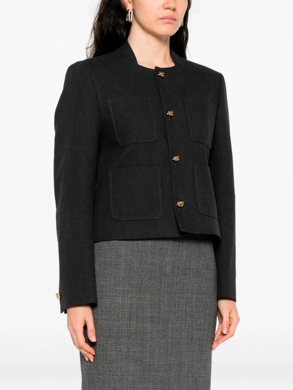 BOTTEGA VENETA buy online Chaqueta Casual - Gris Oscuro