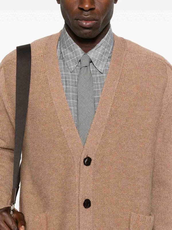 The Best Shops BOTTEGA VENETA: カーディガン - カーディガン - キャメル