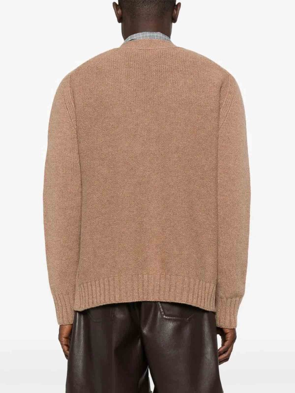 カーディガン - キャメル Replica 
online: BOTTEGA VENETA