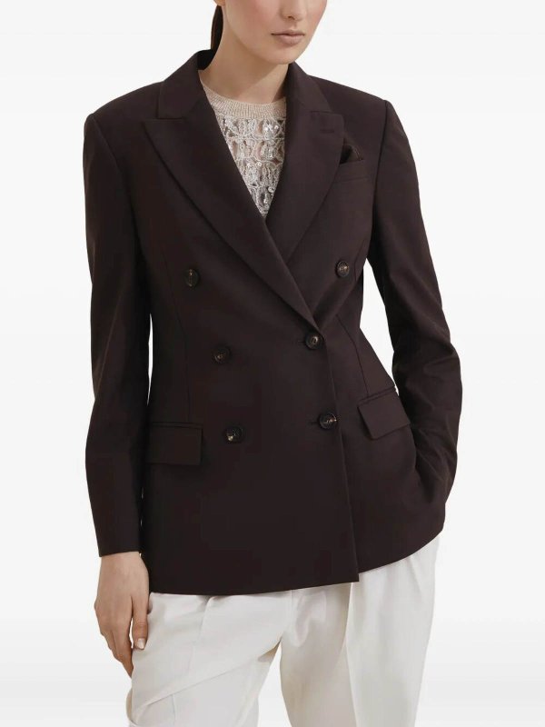 The Best Shops BRUNELLO CUCINELLI: Blazer With Monili