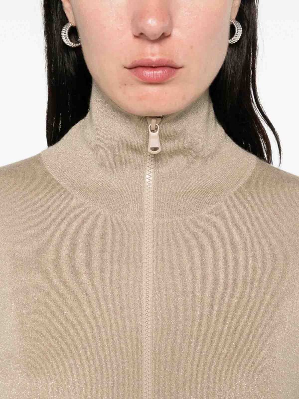 カーディガン - ブラウン shop online: BRUNELLO CUCINELLI