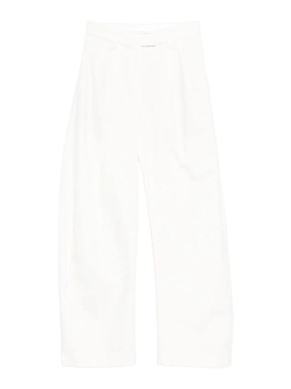 BRUNELLO CUCINELLI: Pantalons casual - Pantalons Décontractés - Blanc