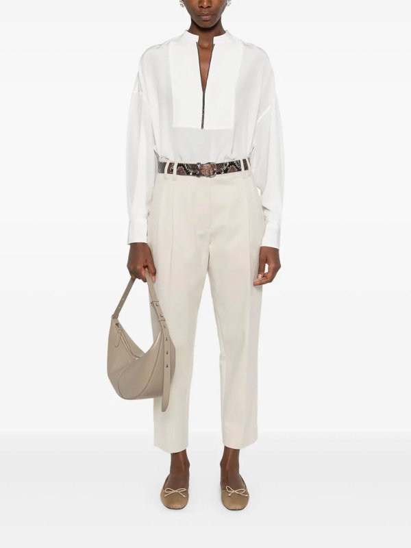 BRUNELLO CUCINELLI: ブラウス online - ブラウス - ベージュ