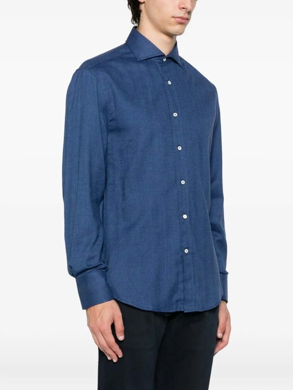 The Best Shops BRUNELLO CUCINELLI: Chemises - Chemise - Bleu