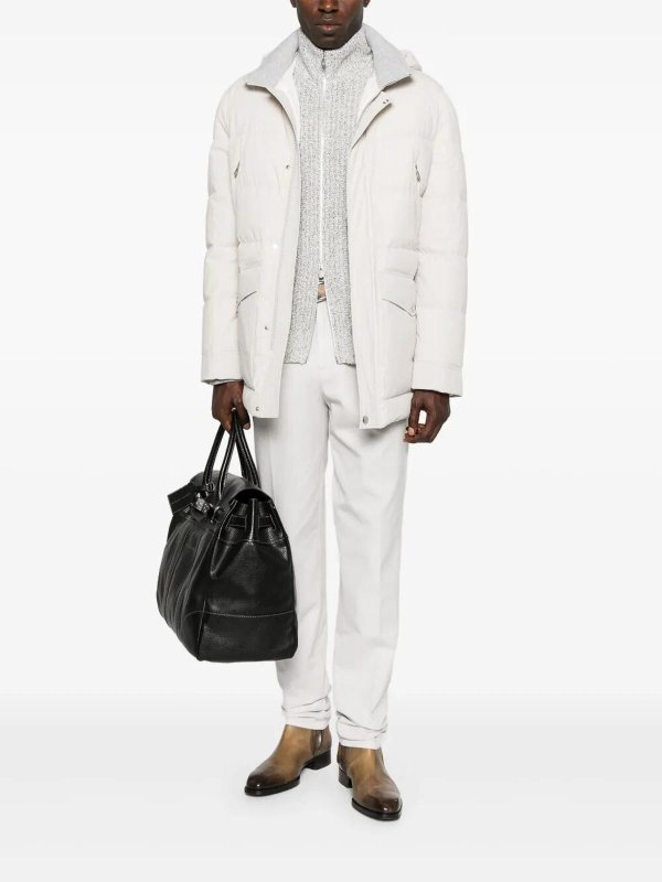 BRUNELLO CUCINELLI: casual jackets online - Padded Jacket With Detachable Hood