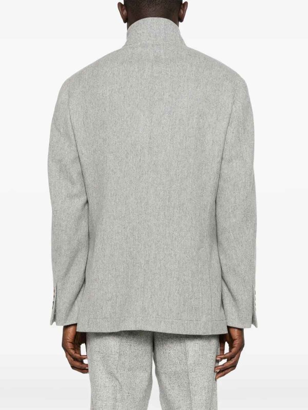 The Best Shops BRUNELLO CUCINELLI: Vestes de costume - Blazer - Gris Clair
