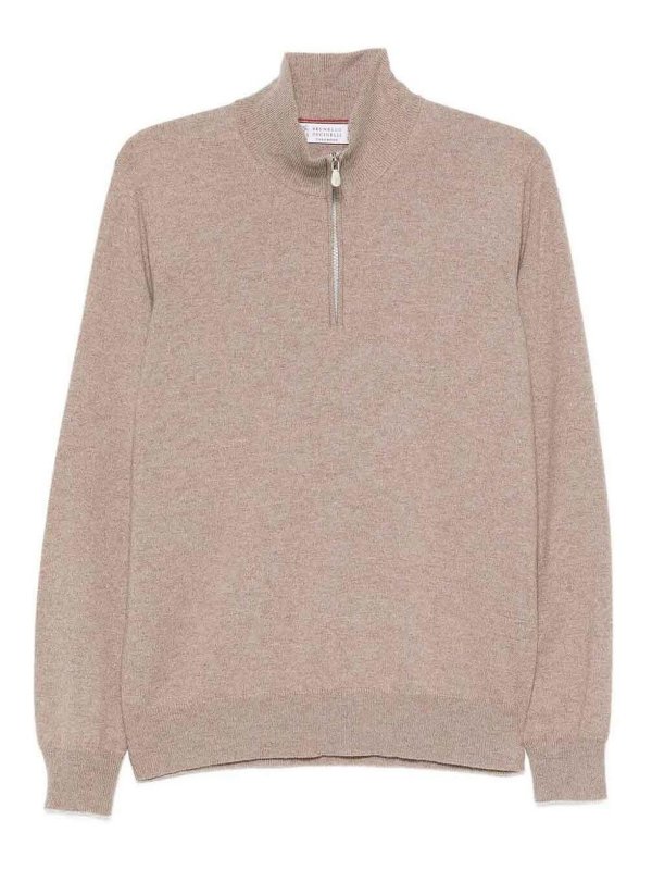 BRUNELLO CUCINELLI: crew necks - Cashmere Sweater
