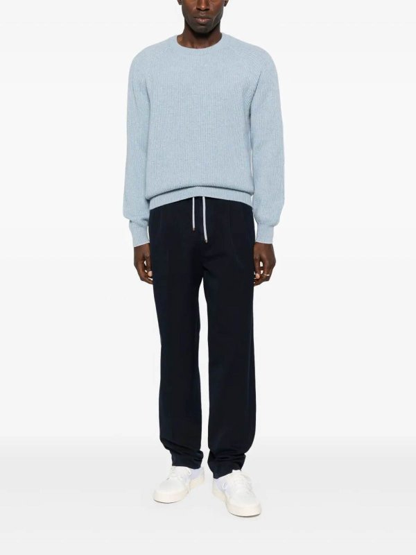 BRUNELLO CUCINELLI: crew necks online - English Rib Knit Sweater