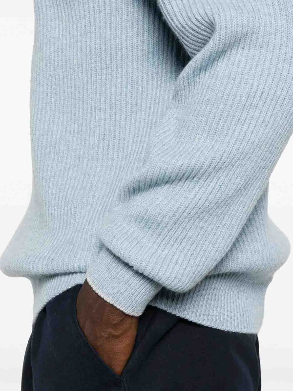 The Best Shops BRUNELLO CUCINELLI: crew necks - English Rib Knit Sweater