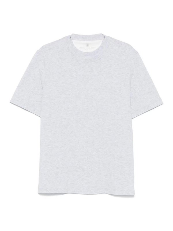 BRUNELLO CUCINELLI: T-shirts - T-Shirt - Gris Clair