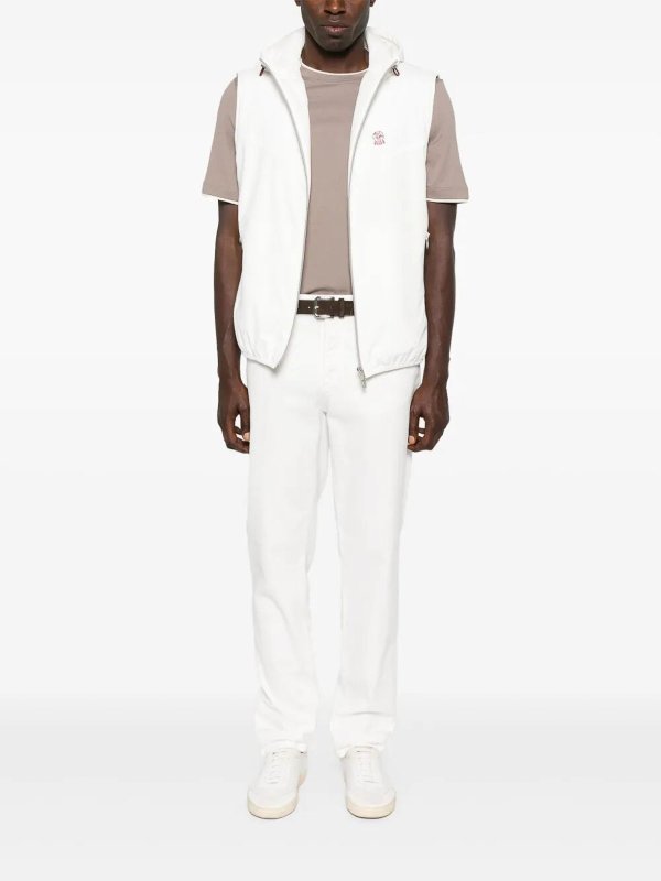 BRUNELLO CUCINELLI: T-shirts online - T-Shirt - Blanc