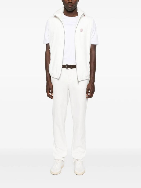 BRUNELLO CUCINELLI: t-shirts online - T-Shirt With Faux-Layering