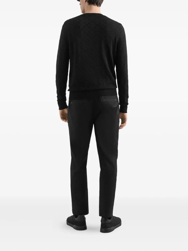Long Sleeve Crew-Neck Sweater shop online: DOLCE & GABBANA