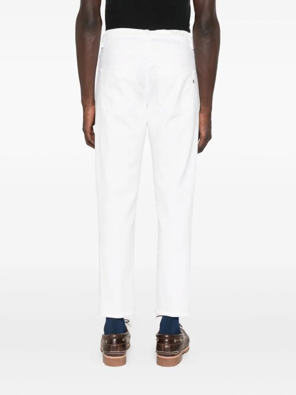 The Best Shops DONDUP: Pantalons casual - Pantalons Décontractés - Blanc
