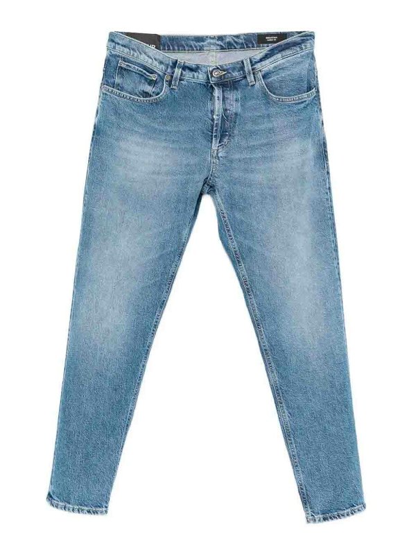 DONDUP: casual trousers - `Brighton` 5-Pocket Pants