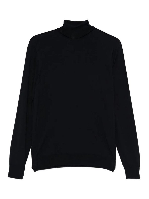 DRUMOHR: crew necks - Long Sleeve Turtle-Neck Sweater