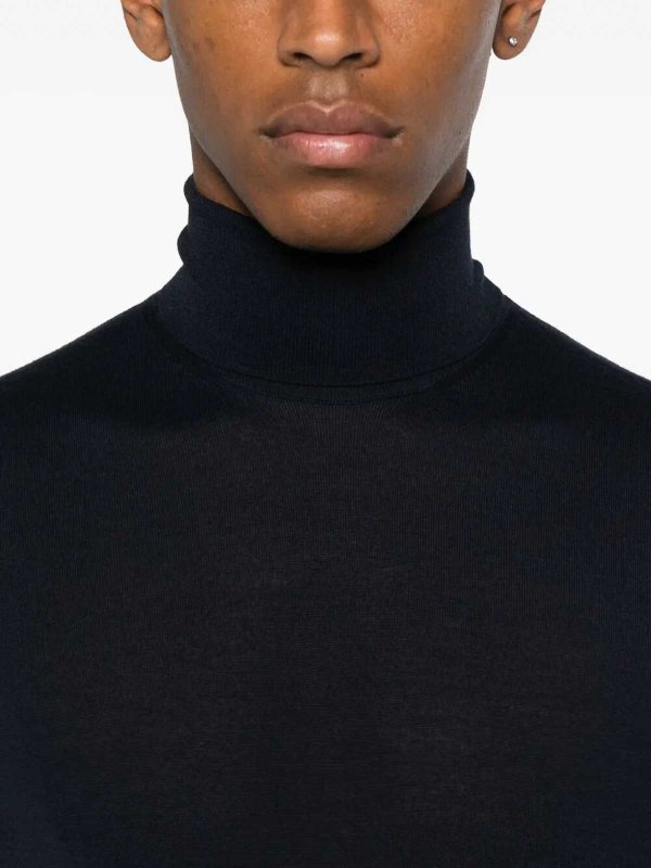 The Best Shops DRUMOHR: crew necks - Long Sleeve Turtle-Neck Sweater