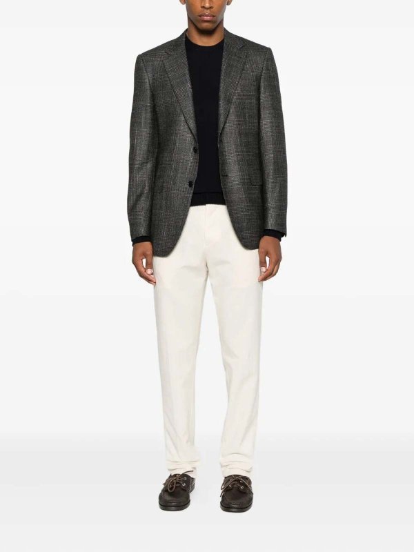 DRUMOHR: crew necks online - Long Sleeve Crew-Neck Sweater