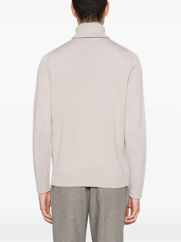 クルーネック - グレー shop online: DRUMOHR