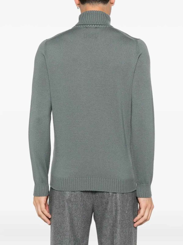 The Best Shops DRUMOHR: crew necks - Long Sleeve Turtle-Neck Sweater
