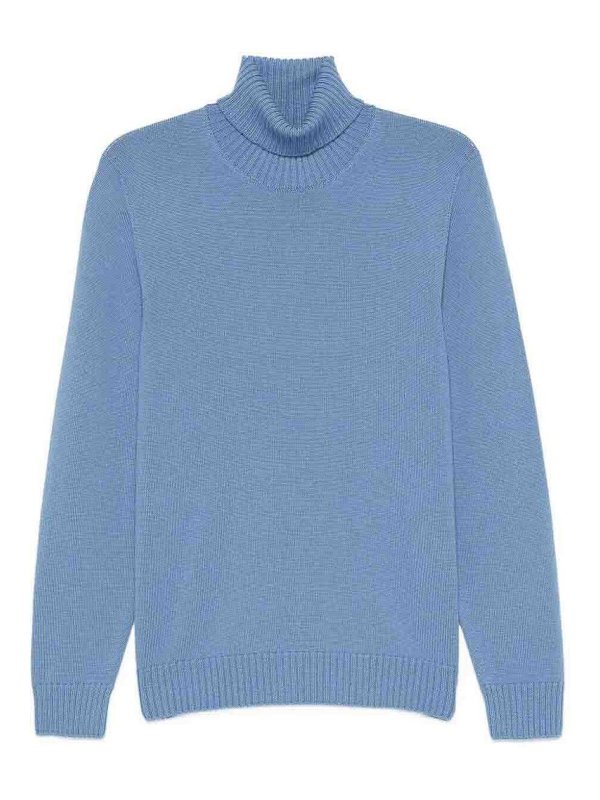 DRUMOHR: Strickpullover mit Rundhalsausschnitt - Rundhalspullover