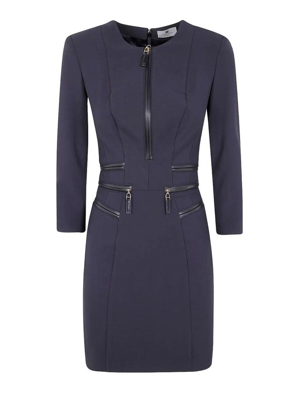 ELISABETTA FRANCHI: knee length dresses - Dress