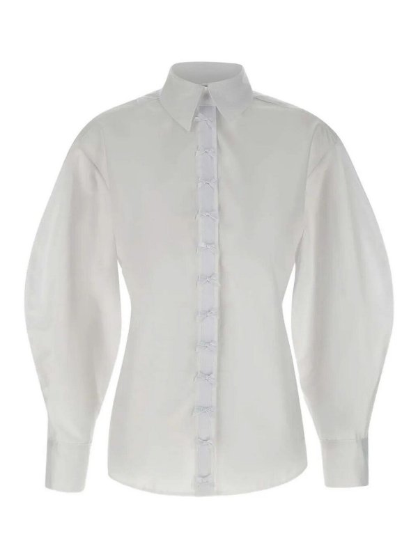 ELISABETTA FRANCHI: Chemises - Chemise - Blanc