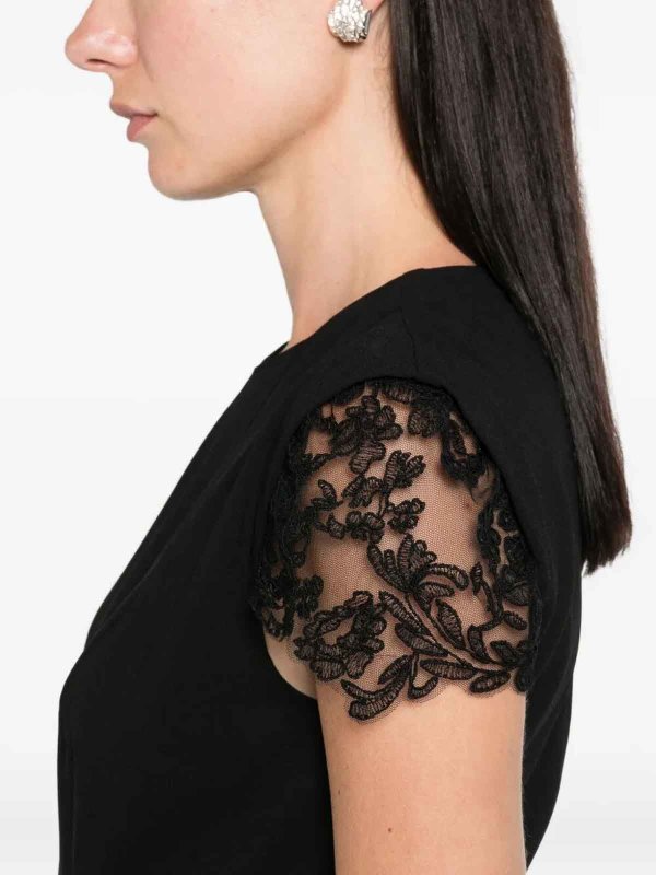 Vestido Midi - Negro shop online: ERMANNO SCERVINO