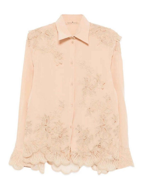 ERMANNO SCERVINO: Chemises - Chemise - Noir