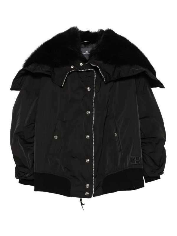 ERMANNO SCERVINO: Parkas - Parka - Noir