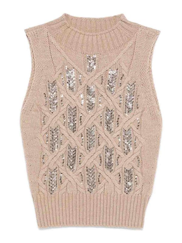 ERMANNO SCERVINO: Tops und Tank Tops - Top - Rosa