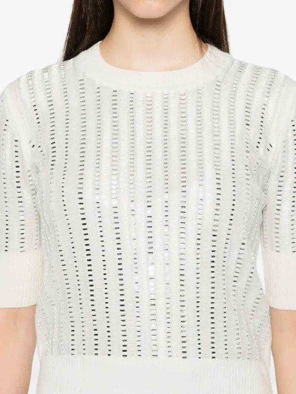 Maglione a maniche corte shop online: ERMANNO SCERVINO