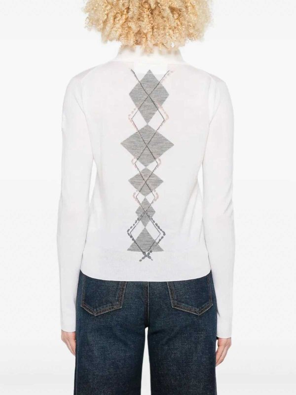 Long Sleeve Polo-Neck Sweater shop online: ERMANNO SCERVINO