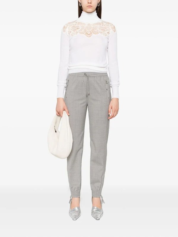 ERMANNO SCERVINO: maglia collo rotondo online - Maglione a scollo a maniche lunghe