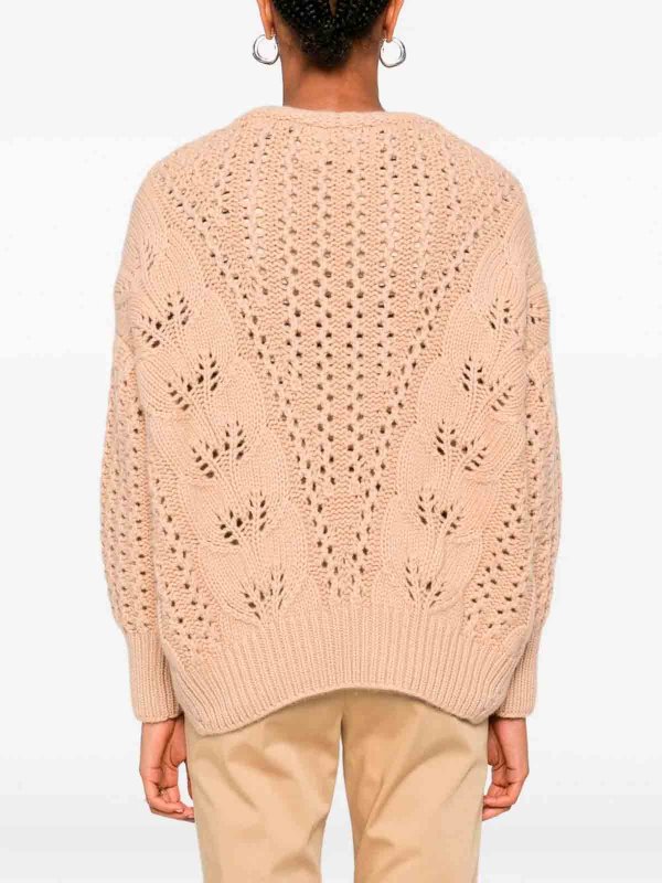 Long Sleeve V-Neck Sweater shop online: ERMANNO SCERVINO