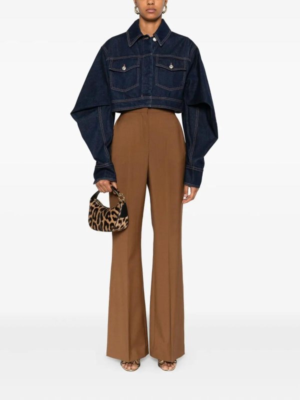 FENDI: Trousers Shorts online - Wool Mohair Pants