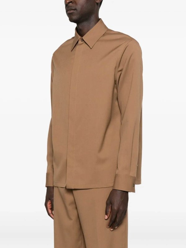 FENDI buy online Wool Gabardine Shirt