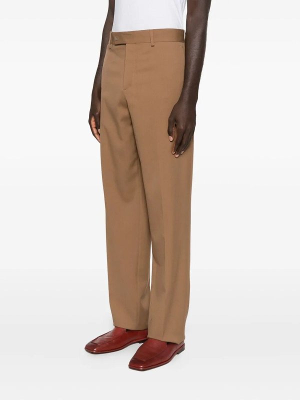 The Best Shops FENDI: casual trousers - Wool Gabardine Pants